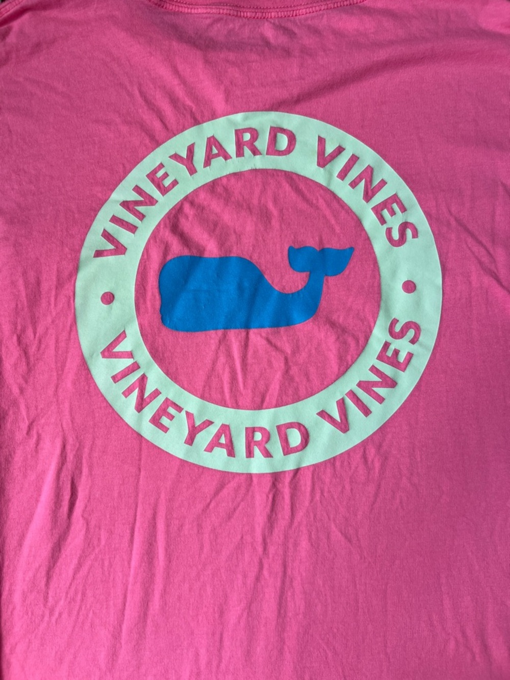 Pink vineyard vines logo long sleeve Tshirt
